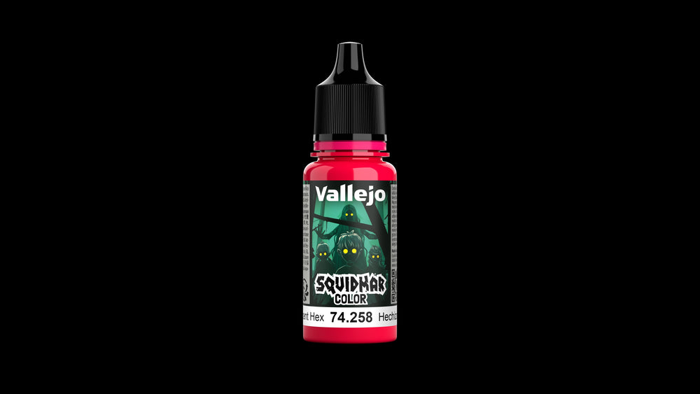 AV Vallejo Squidmar Color - 258 - Fluorescent Hex 18ml