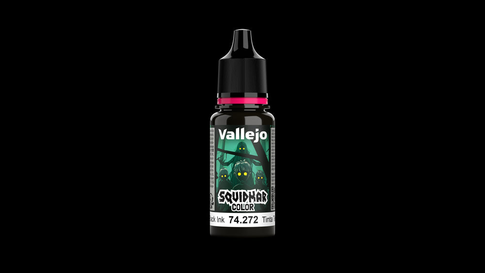 AV Vallejo Squidmar Color - 272 - Pitch Black Ink 18ml