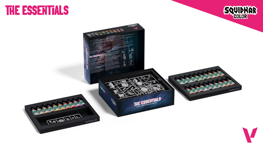 AV Vallejo Squidmar 18ml - The Essentials (x30 colours)