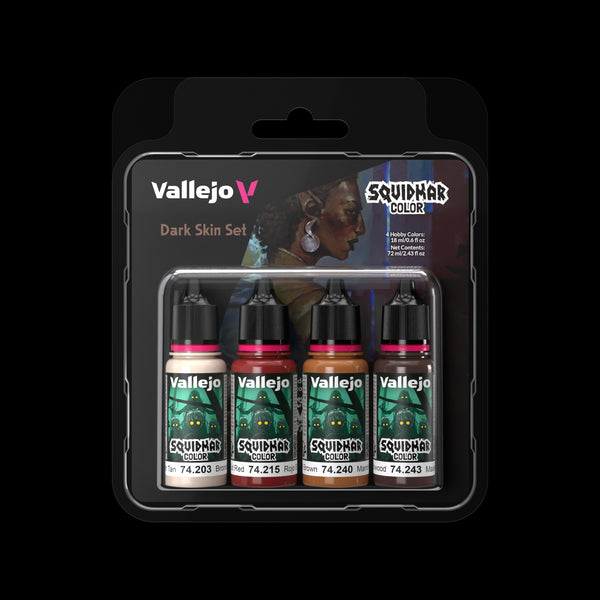 AV Vallejo Squidmar Set - Dark Skin Set