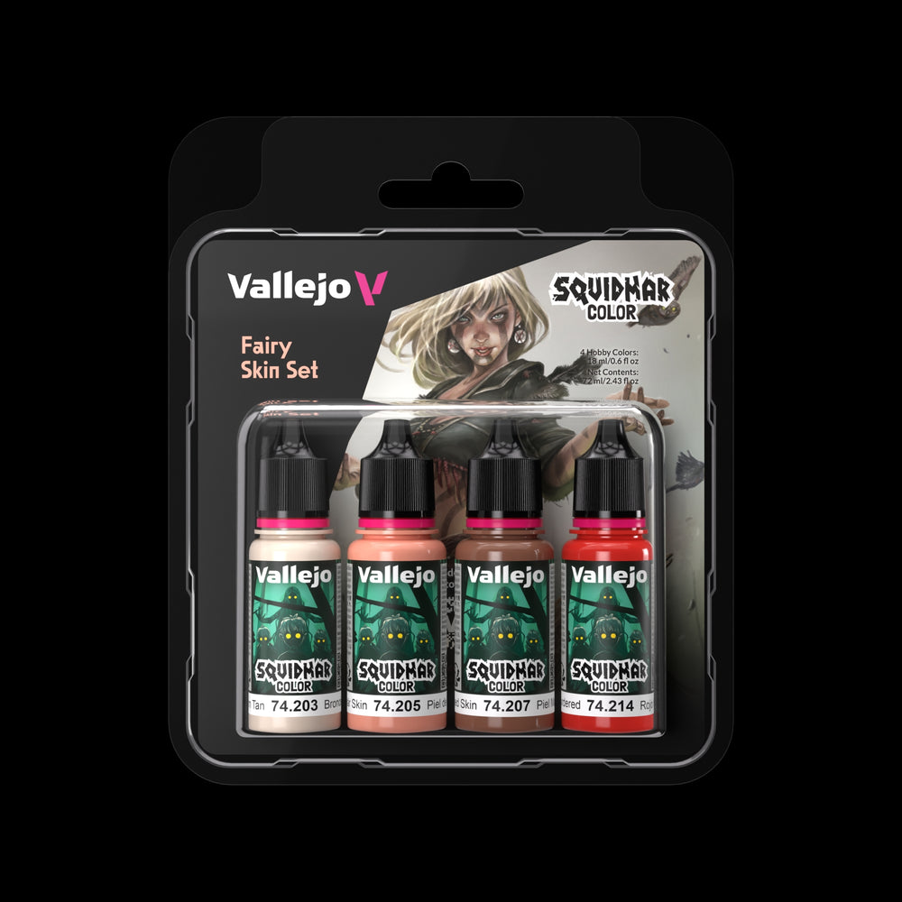 AV Vallejo Squidmar Set - Fairy Skin Set