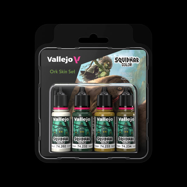 AV Vallejo Squidmar Set - Ork Skin Set