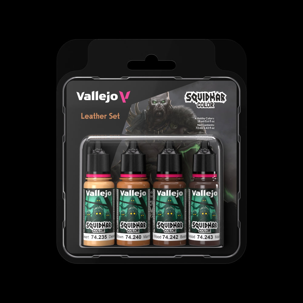 AV Vallejo Squidmar Set - Leather Set