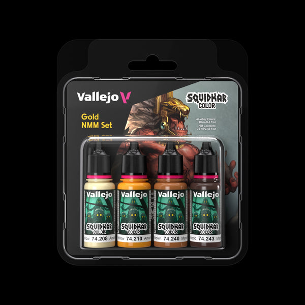 AV Vallejo Squidmar Set - Gold NMM Set