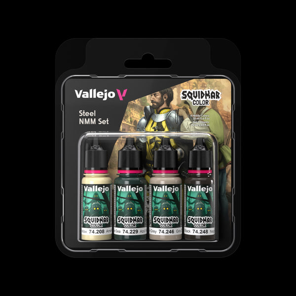 AV Vallejo Squidmar Set - Steel NMM Set